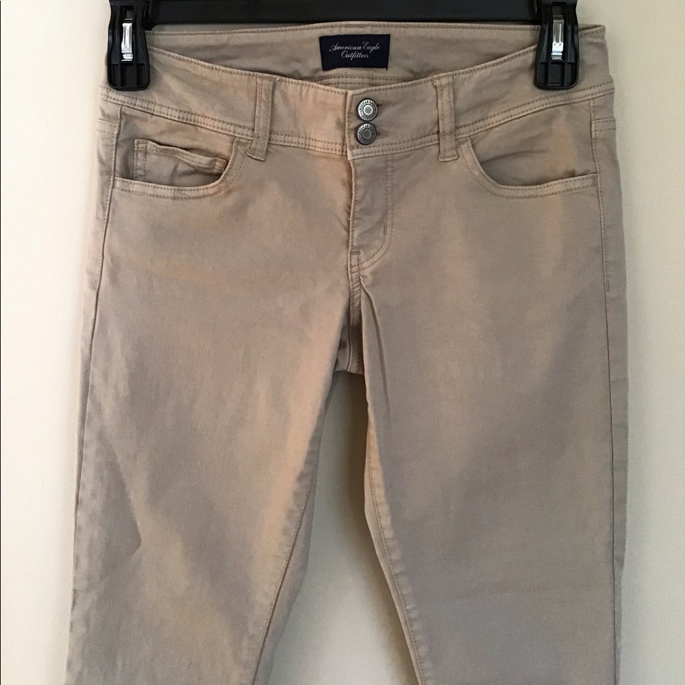 American Eagle Outfitters Super Stretch Pants Size 4 Excellent Condition!
